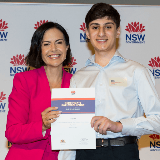 HSC First in State photo